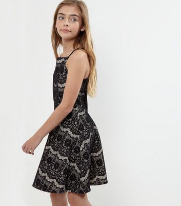 Teen Black Lace Dresses